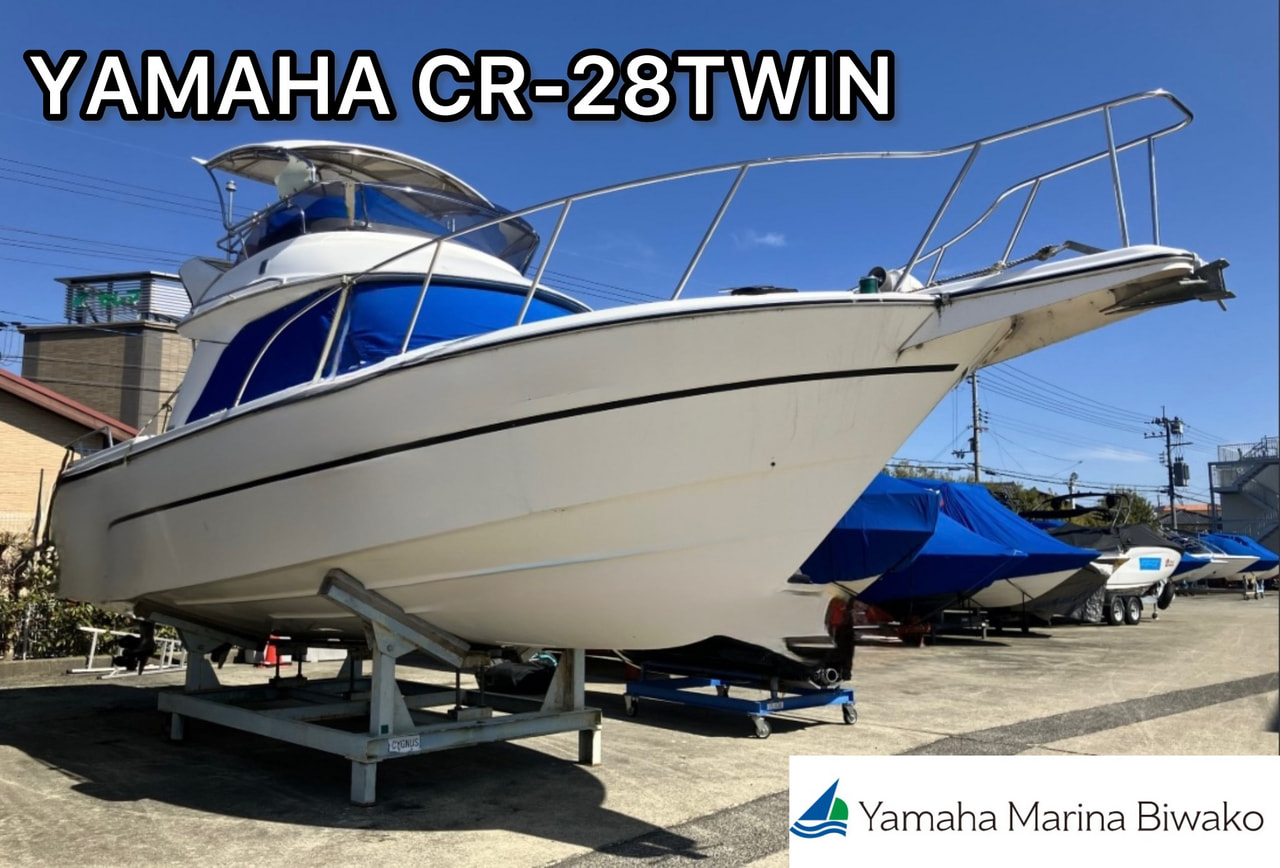新入荷！びわこもん中古艇 2002年式 CR-28Twin アワー195時間 極美艇 画像
