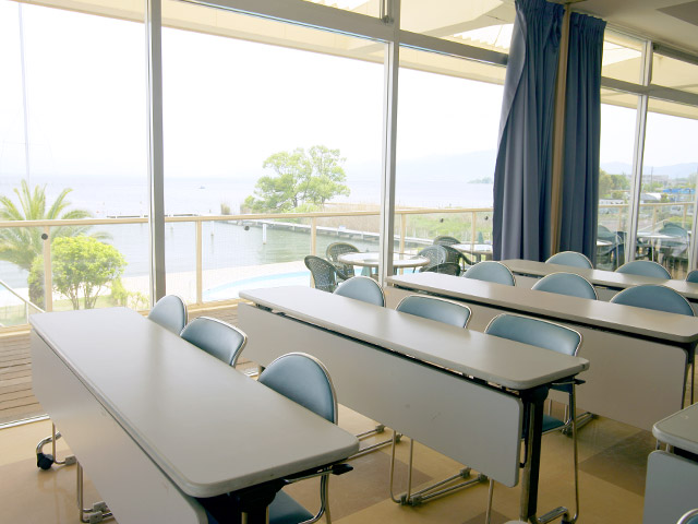 琵琶湖を一望出来る会議室：画像